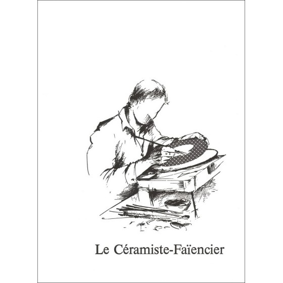 Kaufen Sie Ceranist Faïencier Raymond Hühnerlithographie 1984