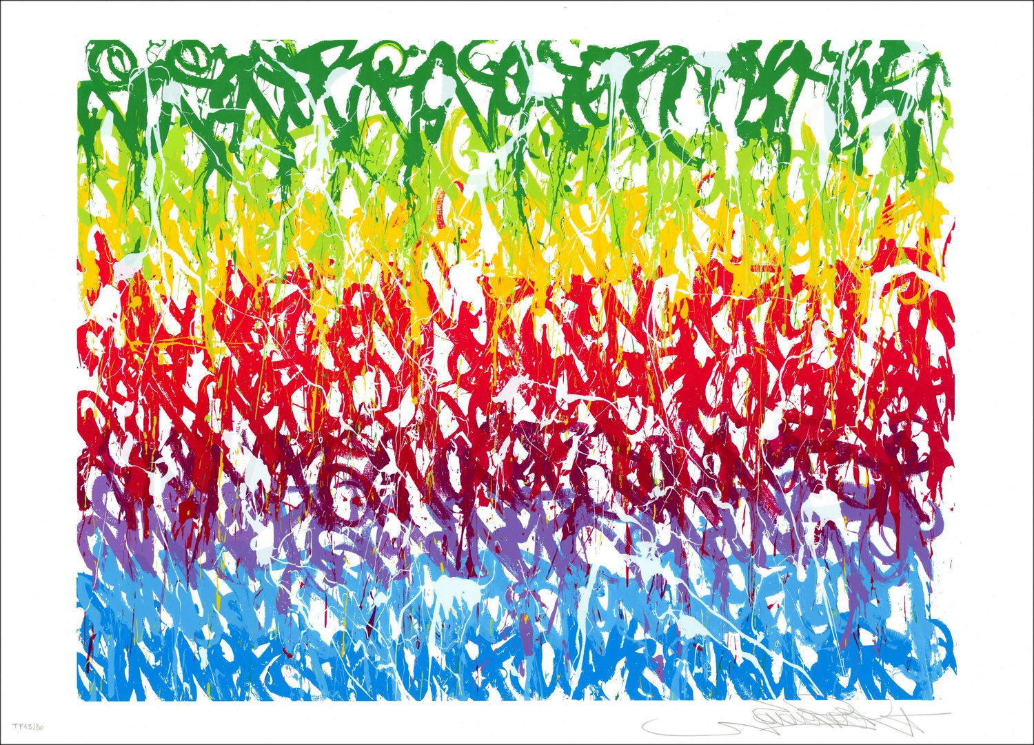 Jonone - Kakao Talk, Pantalla original Imprimir | Galerie125