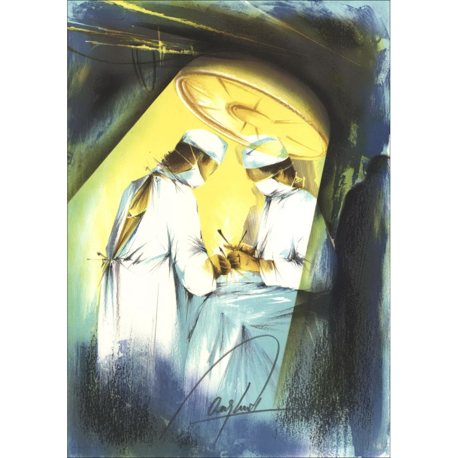 Buy The Surgeon by Raymond POULET Original Lithograph 1984