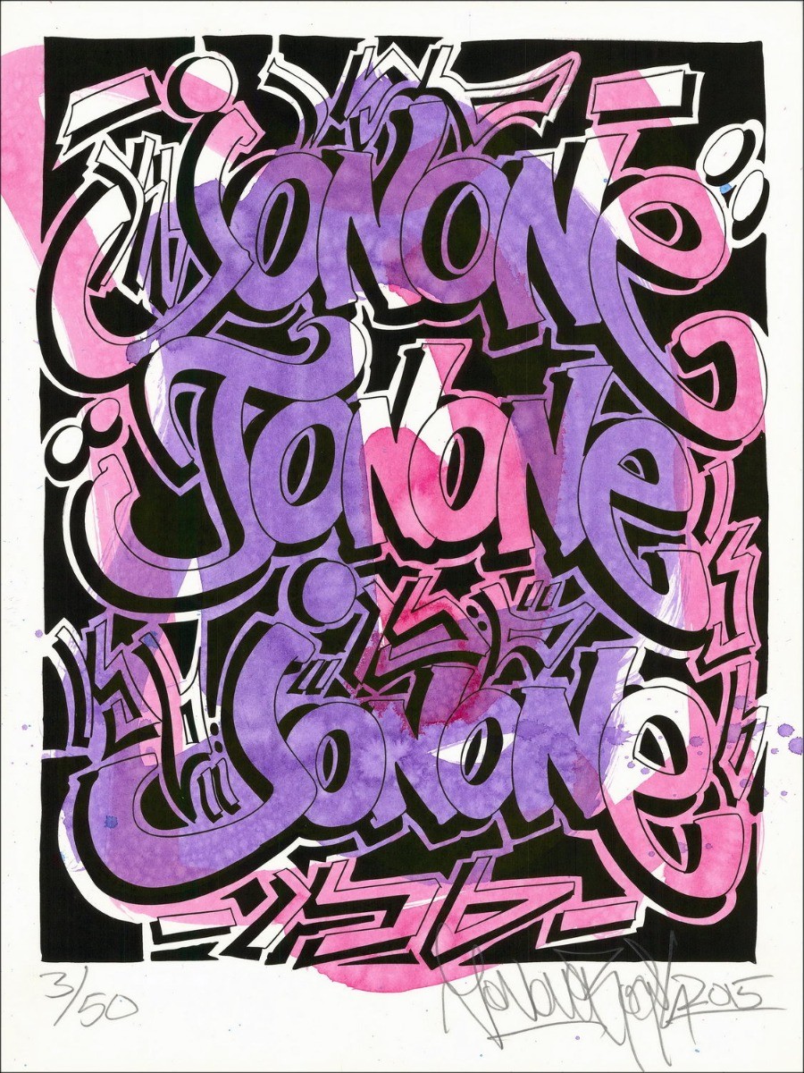 Acheter Sérigraphie Aquarelle JonOne King of Harlem