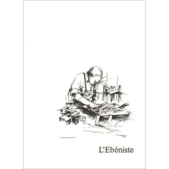 Buy Raymond POULET The Cabinetmaker Original Lithograph 1984