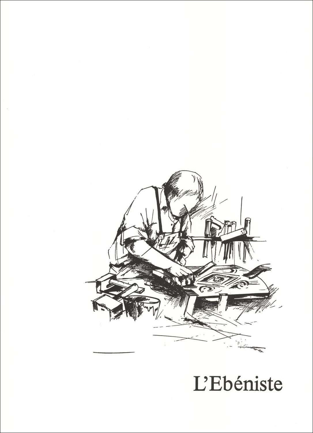 Raymond Huhn kaufen Die Kabinettmeister Original-Lithographie 1984