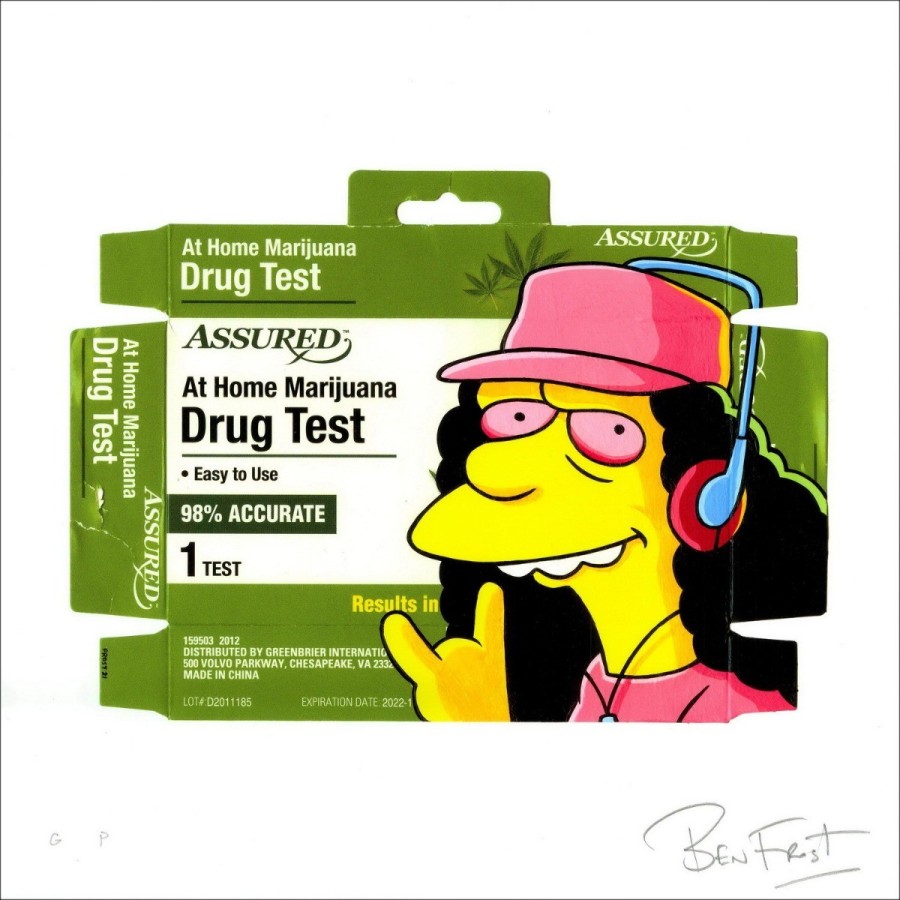 Lithographie kaufen BEN FROST - Blotto 30x30cm - 2021