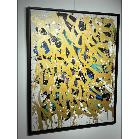 ▷ Birth of the wind par JonOne, 2018 | Acrylique & Mixte