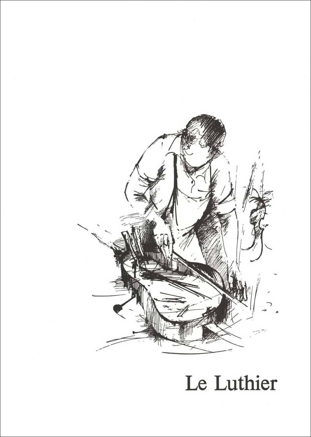 Kauf der Luthier Raymond Chicken Lithographic Original 1984