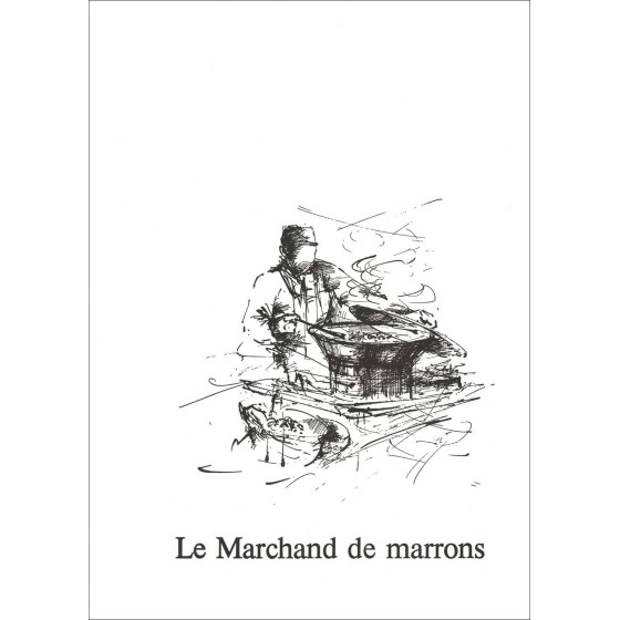 Achat Le Marchand de Marrons Raymond POULET Lithographie Originale 1984