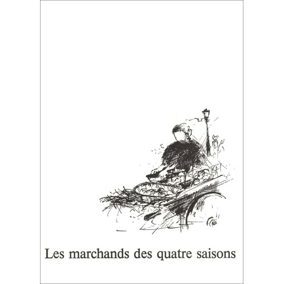Acquisto Litografia di Raymond POULET "Il Mercante delle Quattro Stagioni" del 1984.
