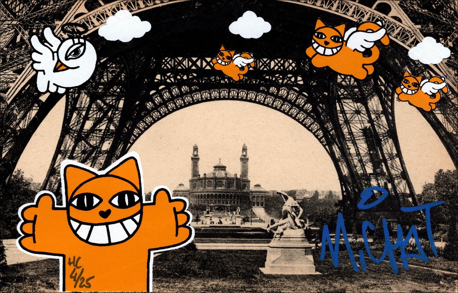 Buy M.Chat screen print - Paris 4/25