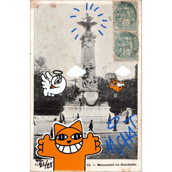 Buy Serigraphie M.Chat - Paris 21/25