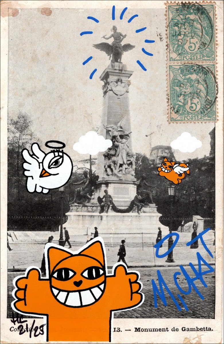 Buy Serigraphie M.Chat - Paris 21/25