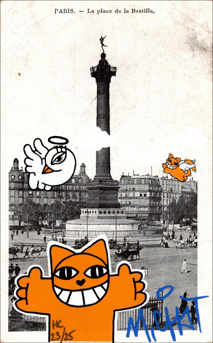 Acheter Sérigraphie M.Chat - Paris 23/25
