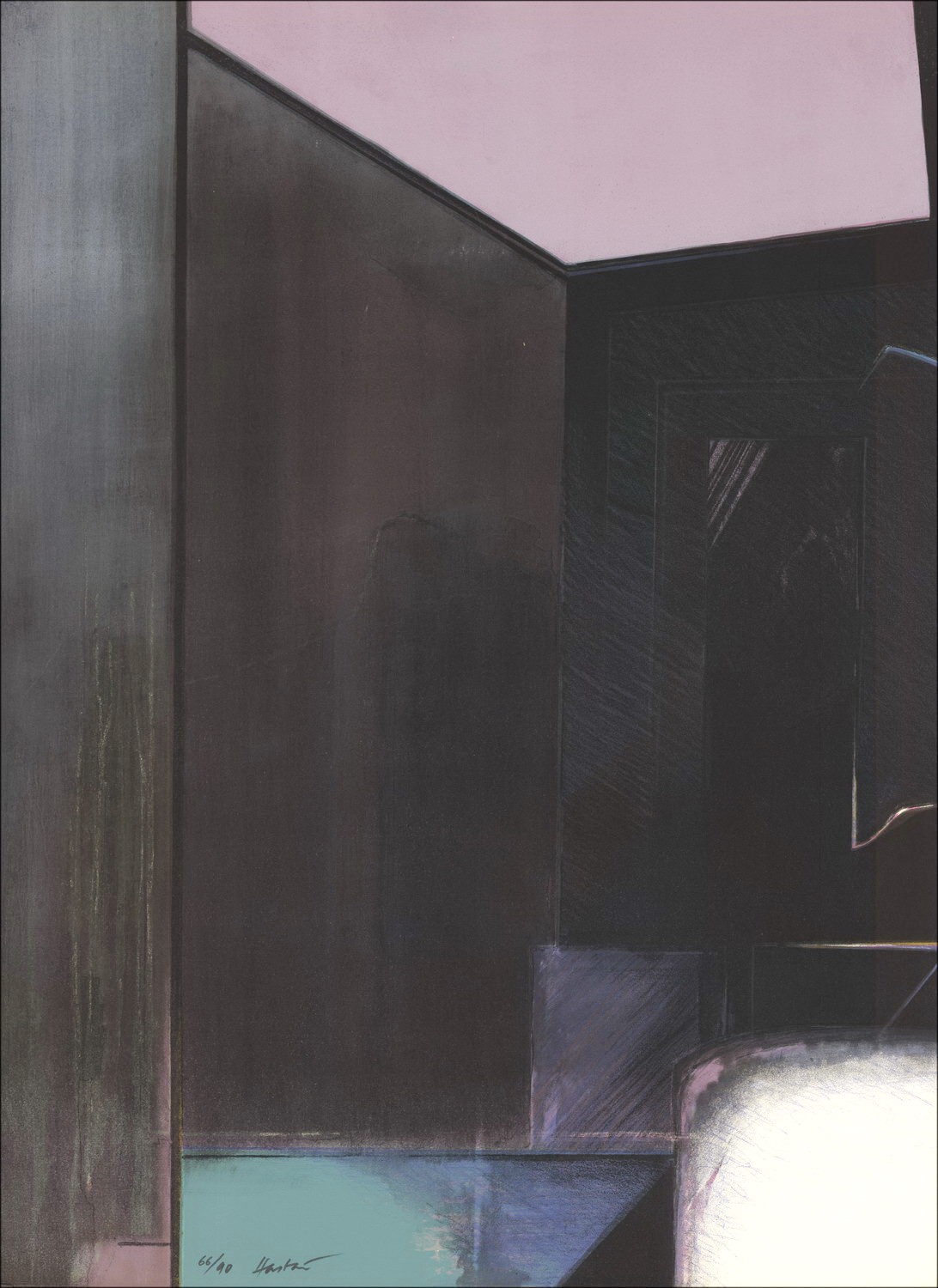 Compositie VI" 76x56cm