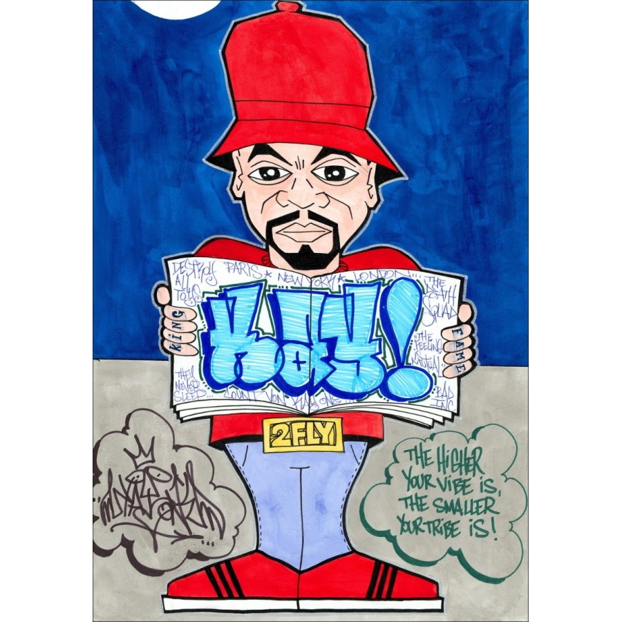 Comprar acrílico original en papel KAY ONE - Rompiendo-Boy, B-Boy 05